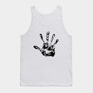 skull hand with one eye Tank Top